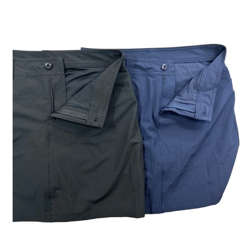 Eddie Bauer Skort Lot of 2 Womens‎ 6 Black Blue Adventure Golf Tennis Outdoor - Picture 3 of 10